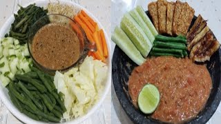 2 RESEP INI BIKIN NAGIH || PECEL SAYUR & SAMBAL PECEL #pecelsayur #sambalpecel @Dapurmirdayan