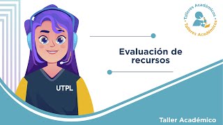 Taller académico: Evaluación de recursos