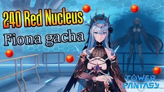 240 Red Nucleus Fiona gacha - Tower of Fantasy -  lanzando Núcleos Rojos del banner