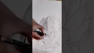 1 drawing but in 2 style|| GOHAN||SATORU_PRIYANGSHU