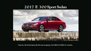 The 2017 Mercedes-Benz E 300 Sport Sedan