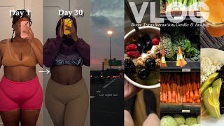 VLOG ✿ 30 days of strictly cardio,Being Productive,Healthy Habits + Beginning intermittent fasting