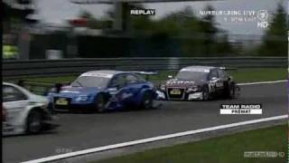 DTM Alexandre Premat Crash Nürburgring