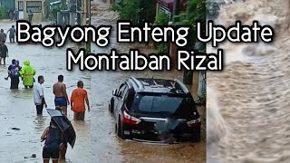 Bagyong Enteng Update Rodriguez Montalban Rizal Wawa Dam Sorrento Montavilla Burgos