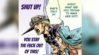 Jojo manga panels out of context