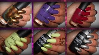 Applicazione e swatch smalti Phoebe nails