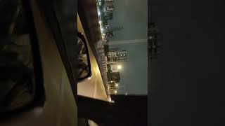 Marine Drive, Mumbai night view monsoon #shorts #shortsviral #viralvideos #tranding