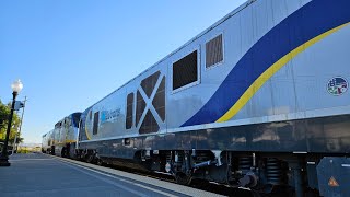 TRIPLE HEADER! Captiol Corridor train 542 with a P42DC, F59PHI, and SC-44 7/15/24