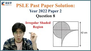 【Digestible PSLE Math】2022 Paper 2 Q8: Finding Shaded Part