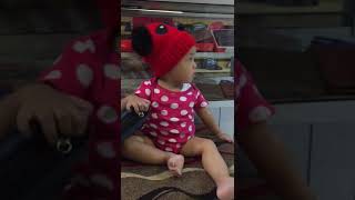 video bayi lucu terbaru ambil dompet mikayla dayu