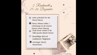 2. Rauhnacht 25.- 26.12.21