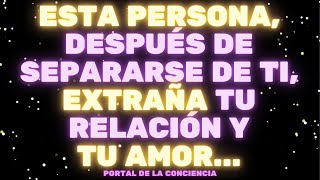 😮¡TE SORPRENDERÁS! ESA PERSONA EXTRAÑA TU RELACIÓN Y TU AMOR...💓 Mensaje de los Ángeles