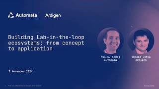 Webinar: building Lab-in-the-Loop ecosystems: from concept to application