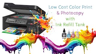 Best Inkjet Printer With Photocopy/ADF Scan/All in One Function | Brother DCP T820DW | Unboxing