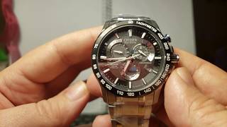 Citizen  Eco-Drive Titanium Perpetual Chrono  AT4010-50E part2of2