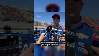 Kyle Busch reacts to top 5 at Michigan