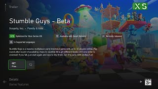 How to download & play STUMBLE Guys Beta in XBOX Console