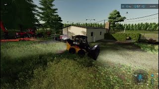 Start building the camping/new JCB skidskeer/small jobs |Public Work |Fs22 |Ps4