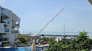 Sea view furnished 1-bedroom apartment for sale in beachfront Top Sveti vlas Bulgaria