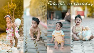 Dhriti's 1st Birthday Highlight Video 2024 - Planet Studio Rewa