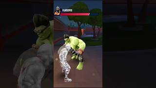 Hulk Vs Spider-Man battle