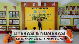 Literasi dan Numerasi terintegrasi dalam Pembelajaran PJOK Kelas 6 SD