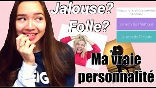 MA VRAIE PERSONNALITÉ - Quiz