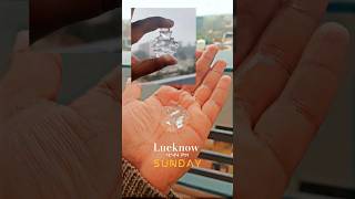 Raining +⛈️ 🧊||Lucknow #rain #nature #shorts #shortvideo #lucknow