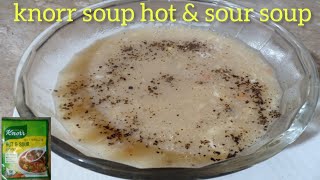 knorr soup || knorr hot & sour soup || just 3mint knorr soup recipe #knorrsoup