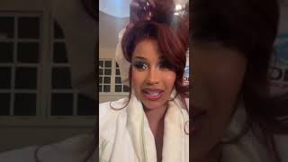 CARDIB on instagram live (full live without comments)