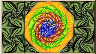 Daily Art | 3D Shading  Spiral Line Illusion | Simple drawing daily #129