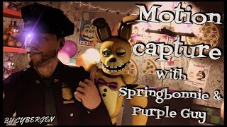 [SFM/FNaF] Test - |Mocap with: SpringBonnie & Purple Guy|