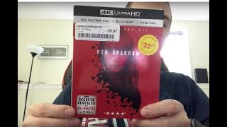 RED SPARROW ON 4K UNBOXING