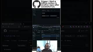 Easy way to start another repo's workflow after your Github Actions complete successfully!  #shorts