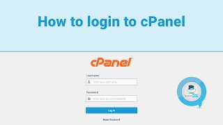 How to login to  cPanel