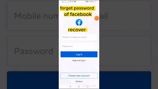 how to recover facebook password in 2023 #facebookpasswordrecover