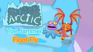 (Read Desc) My Singing Monsters - Toe Jammer & Floot Fly - Magical Arctic