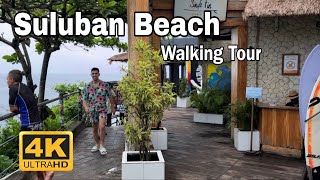 BALI Walking Tour - Suluban Beach ,Uluwatu Bali | 4K | الشاطئ المخفي في جزيرة بالي ( شاطئ سولوبان )