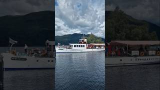 Feeling Victorian on the Loch Katrine. A ride on the steamboat, Sir Walter Scott in Scotland