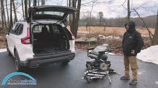 Multi-Lift PIR | Unloading a power chair from a 2023-Present Honda CRV | With Extension