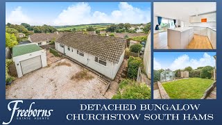 Well presented four bedroom detached bungalow in South Hams village