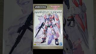 เปิดกล่อง ส่องแผง Unboxing NARRATIVE GUNDAM VER.KA MG1/100 #shorts #gundam #gunpla  #verka #กันดั้ม