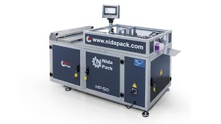 NP-50 Semi Automatic overwrapping Machine / آلة تغليف نصف آلية / Yarı Otomatik Paketleme Makinesi