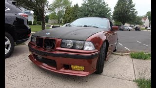 BMW E36 MUFFLER DELETE 328is (STOCK BACKFIRE)