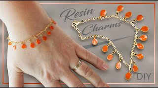 How to make Resin CHARMS bracelet [DIY]