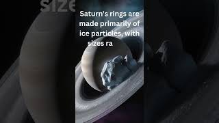 "Saturn's Rings: Ice and Rock Marvels!"