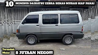 HARGA MINIBUS DAIHATSU ZEBRA BEKAS MULAI 8 JUTAAN NEGO || UPDATE TERBARU 2023 || JUAL BELI MOBIL