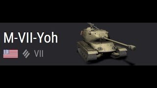 Como jogar de M-VII-Yoh Tier 7 (Tutorial M-VII-Yoh)  -World of Tanks Blitz