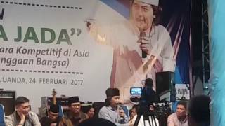 Sinau Bareng Cak Nun dan Kiai Kanjeng 24 Februari 2017 di AngkasaPura Juanda- Part 2