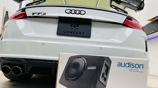 🔥Audi TT- Instalando un Subwoofer Activo de 10” Audison- Chiquito pero Picoso 🌶️ 🌶️